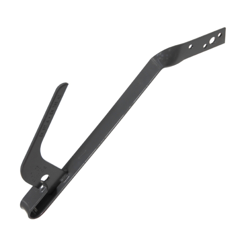 Graphite Grey RAL 7024 twisted safety hook